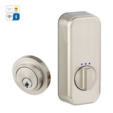 Emtek EMP8467 Modern Deadbolt - Brass - Single Cylinder - EMPowered Upgrade