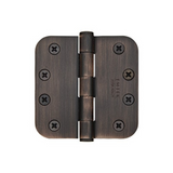 Emtek 96234 Heavy Duty Hinges (Pair), 4" x 4" with 5/8" Radius Corners