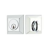 Emtek 8478 Quincy Deadbolt - Classic Brass - Single Cylinder