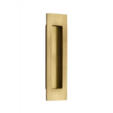 Emtek 220310 Modern Rectangular Brass Flush Pulls (2" x 10")