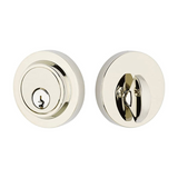 Emtek 8467 Modern Deadbolt - Brass - Single Cylinder