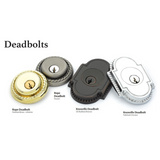 Emtek 8359 Knoxville Deadbolt - Brass - Double Cylinder