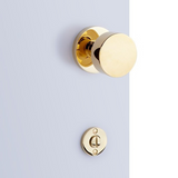 Emtek 8682 Disk Thumbturn Privacy Bolt - Use with Brass Passage Set