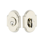 Emtek 8466 #8 Deadbolt - Brass - Single Cylinder