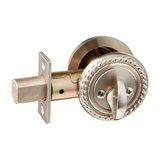 Emtek 8464 Rope Deadbolt - Brass - Single Cylinder