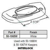 Interlock Window Sash Lock, 50-1065w