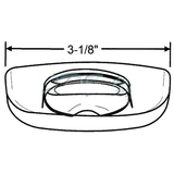 Interlock Sash Lock Cover, 50-2014W