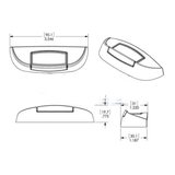 Interlock Sash Lock Cover, 50-2015w