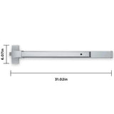 Cal-Royal 5000EO / F5000EO Rim Push Bar Exit Panic