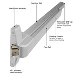 Cal-Royal 5000EO / F5000EO Rim Push Bar Exit Panic