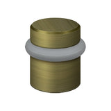 Round Universal Floor Bumper 1-1/2", Solid Brass