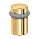 Round Universal Floor Bumper 2", Solid Brass