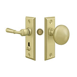 Storm Door Latch, Rectangular, Tubular Lock