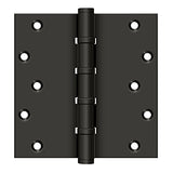 6" x 6" Square Hinges, Ball Bearings