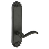 Emtek 6802 Tuscany #16 10-1/8" Non-Keyed Sideplate Lockset, Privacy - Lost Wax Cast Bronze Tubular