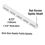 Hoppe 120mm x 8 mm Handle Spindle 517565