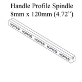 Hoppe 120mm x 8 mm Handle Spindle 517565