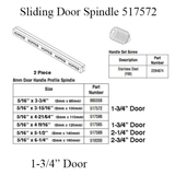 Hoppe Spindle 100mm x 8mm 517572