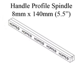 Hoppe 140mm x 8mm Handle Spindle 517589