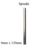 Spindle, solid 5/16