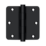 3-1/2" x 3-1/2" x 1/4" Radius Hinge, Residential