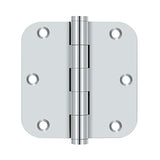 3-1/2" x 3-1/2" x 5/8" Radius Hinge, Residential