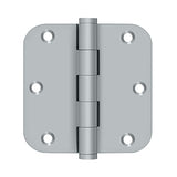 3-1/2" x 3-1/2" x 5/8" Radius Hinge, Residential