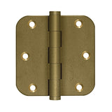 3-1/2" x 3-1/2" x 5/8" Radius Hinges