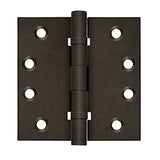 4" x 4" Square Hinges, Ball Bearings