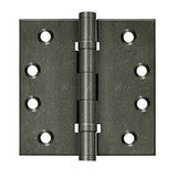 4" x 4" Square Hinges, Ball Bearings