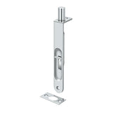 6" Flush Bolt, HD Round