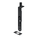 6" Flush Bolt, HD Round