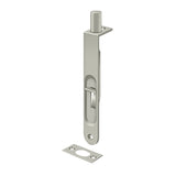 6" Flush Bolt, HD Round