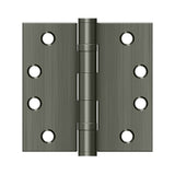 4" x 4" Square Hinge, HD, Ball Bearings