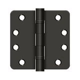 4" x 4" x 1/4" Radius Hinge, HD, Ball Bearings