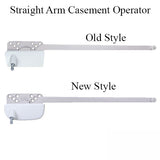 DISCONTINUED Old Style Right Hand 13-1/2 Inch Straight Arm Casement Operator - White