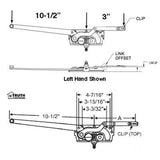 Truth 15.15 Dual Arm, ENTRYGARD operator, Egress Link - L H