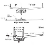 Truth 15.15 Dual Arm, ENTRYGARD operator, Egress Link - R H