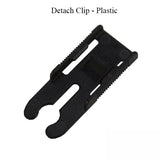 Black Plastic Detach Clip for Truth Hardware