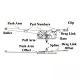 Truth Dual Arm Entrygard Casement Operator Left Hand Long Link 55053