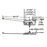 Casement Operator Entrygard Dual Arm, Long Link 20810, Right