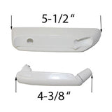 Cover And Handle, Folding Right Hand - WHITE