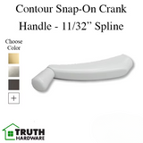 Contour Crank Handle, Truth 11/32 Spline - Choose Color