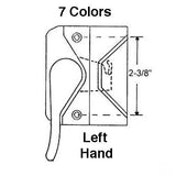 Sash Lock, 2-3/8 inch Screw holes, Left