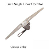 Truth Operator, Pull Lever, Single Hook, 20-1/2 inch