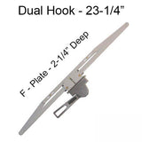 Operator, Dual Hook, Lever, 23-1/4