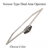 Truth Operator, Roto crank, 25 inch Dual Arm, Scissor Type, Double Hook - Choose Color