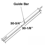 28-3/4 inch Awning roto crank operator, Dual Arm Entrygard window