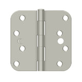 4" x 4" x 5/8" Radius Hinge, Security