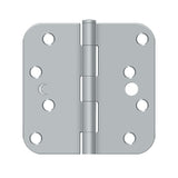 4" x 4" x 5/8" Radius Hinge, Security